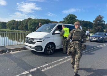379 tys. osób skontrolowanych na granicy w Lubuskiem i na Dolnym Śląsku 14 Nadodrzański Oddział Straży Granicznej/FB