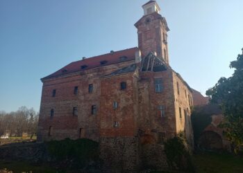 Rozmowy z mieszkańcami o odbudowie żarskiego zamku 12 fot. K.Gonera