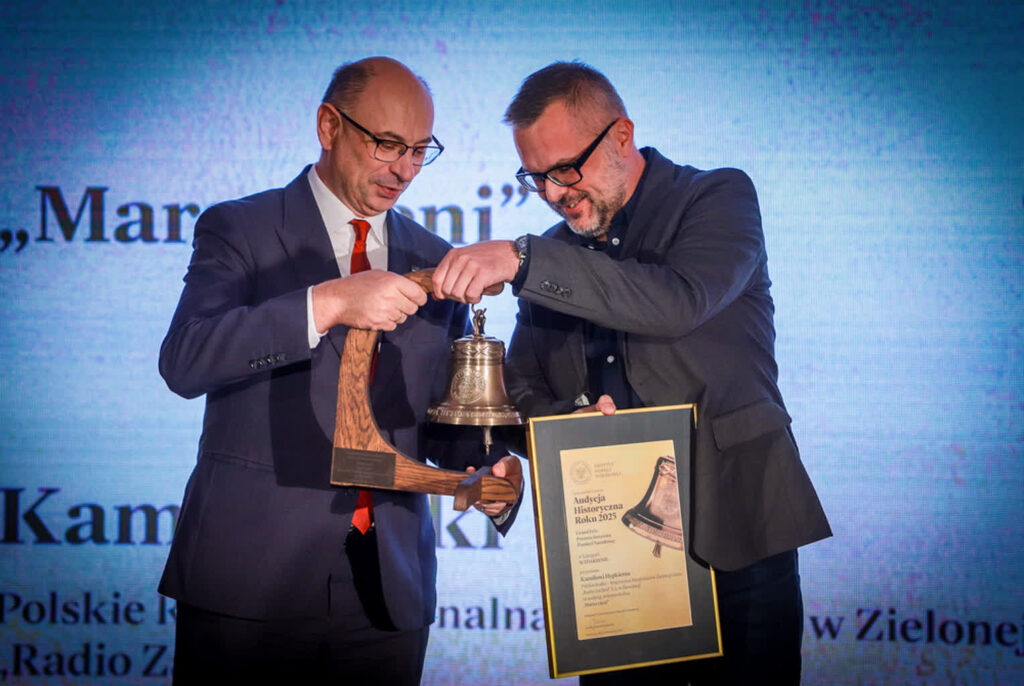 Kamil Hypki z Grand Prix Prezesa IPN Radio Zachód - Lubuskie