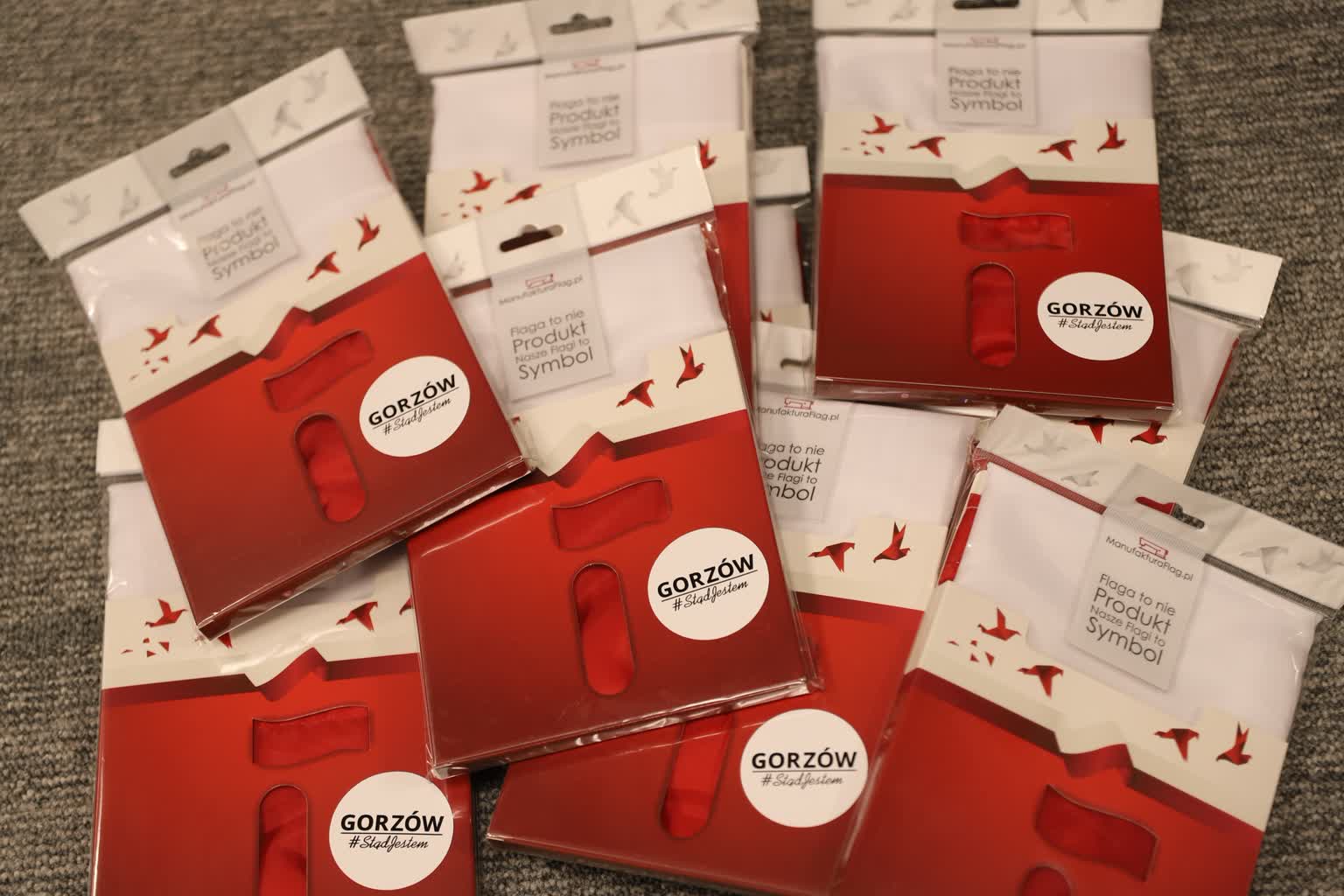 Polskie flagi dla gorzowian Radio Zachód - Lubuskie