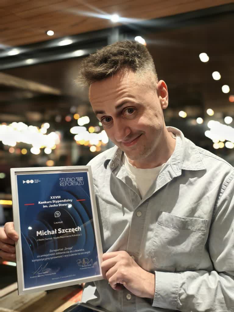 Michał Szczęch laureatem XXVIII Stypendialnego Konkursu im. Jacka Stwory