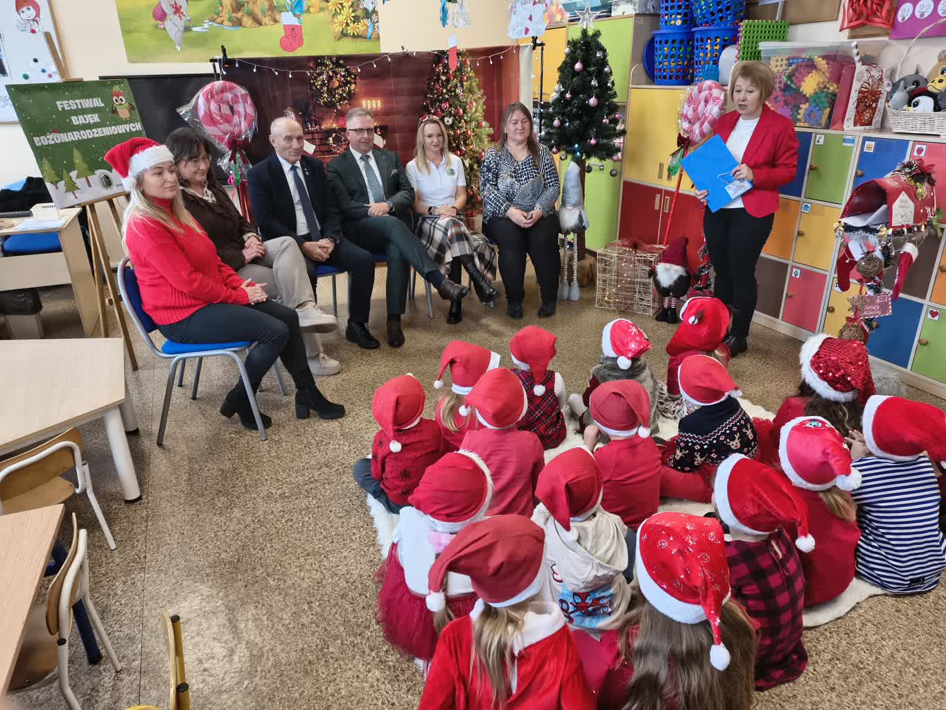 Czytanie bajek w szprotawskich przedszkolach