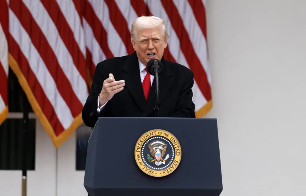 Donald Trump Fot. PAP/EPA/WILL OLIVER