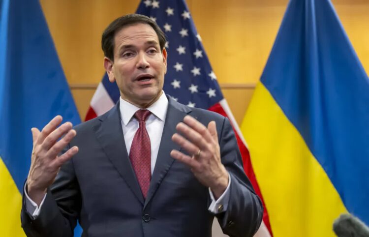 Marco Rubio Fot. PAP/EPA/MARTIAL TREZZINI