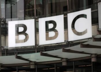 Logo BBC Fot. PAP/EPA/ANDY RAIN