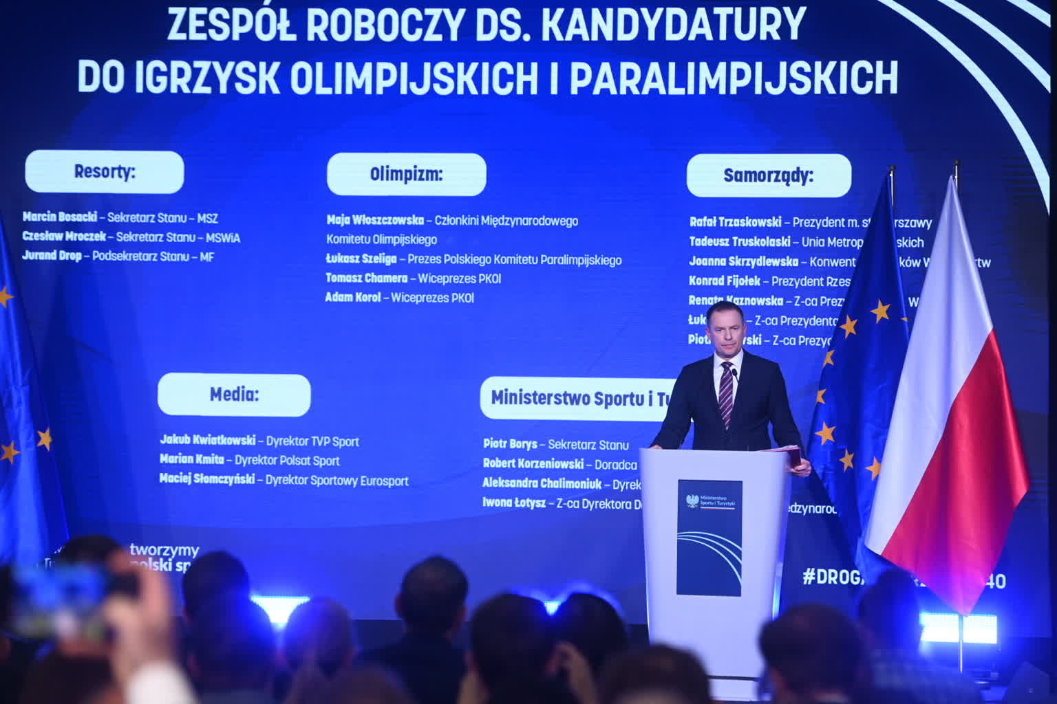 Kolejne kroki do kandydatury Polski jako gospodarza igrzysk olimpijskich