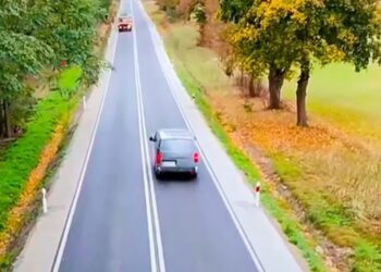 Przebudowana DW315 na odcinku Lipiny - Kolsko (ZDW Zielona Góra)