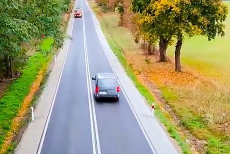 Przebudowana DW315 na odcinku Lipiny - Kolsko (ZDW Zielona Góra)