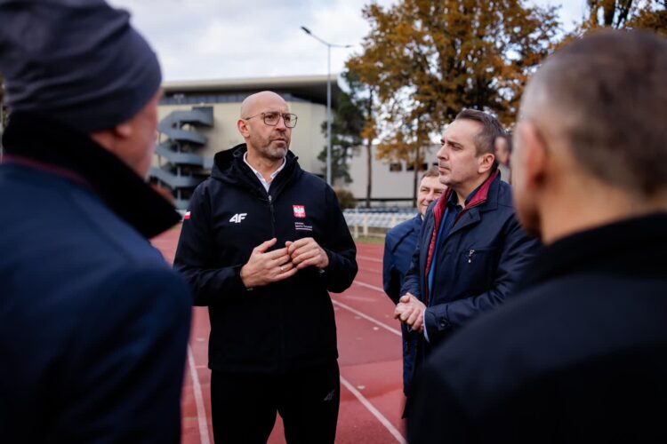 Minister sportu z wizytą na stadionie przy Sulechowskiej Radio Zachód - Lubuskie
