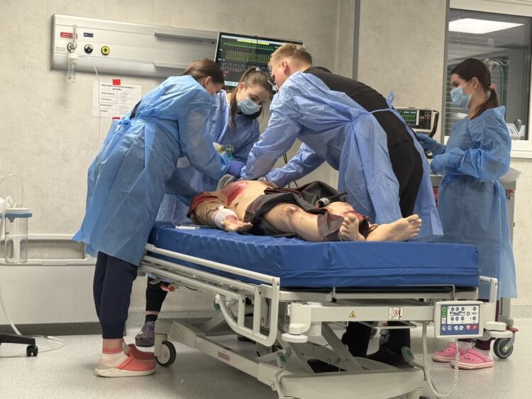 Zajęcia z "Code Blue" na UZ Radio Zachód - Lubuskie