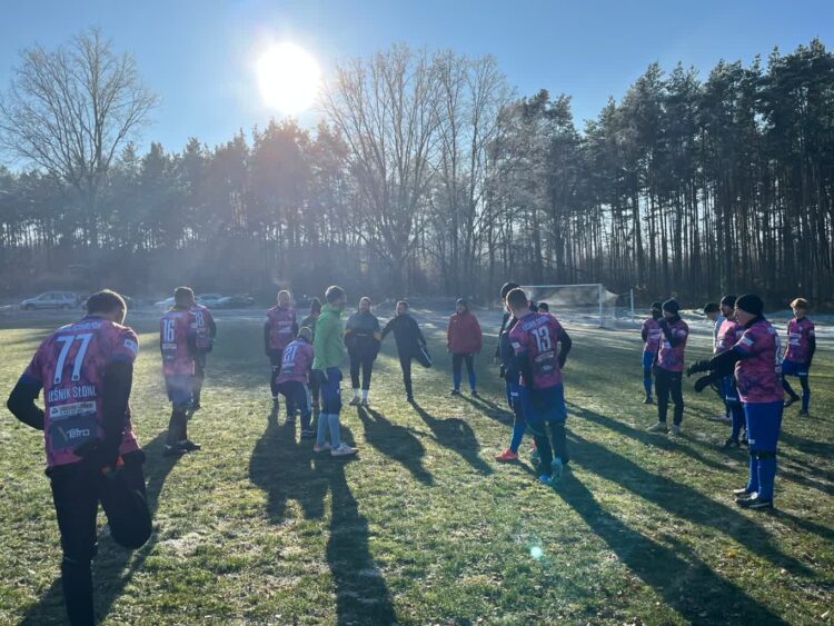 Mecz charytatywny dla Laury Wolniewicz w Słonem Radio Zachód - Lubuskie