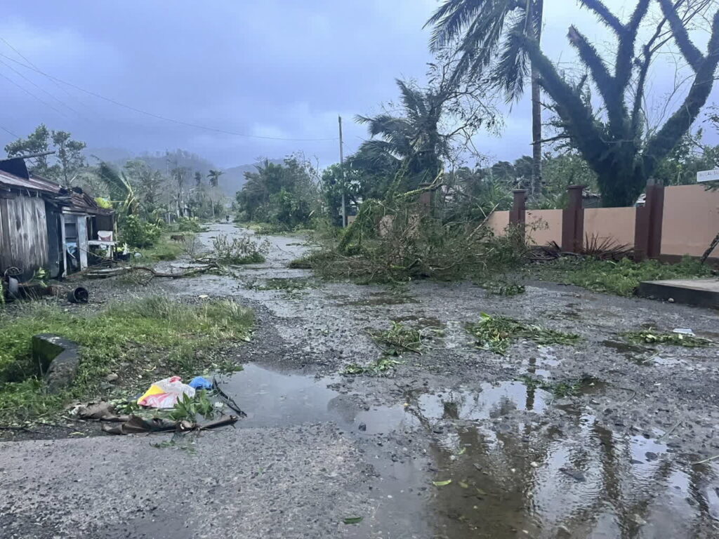 Supertajfun na Filipinach. Fot. PAP/EPA/DINAPIGUE-MDRRMO HANDOUT