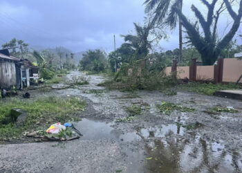 Supertajfun na Filipinach. Fot. PAP/EPA/DINAPIGUE-MDRRMO HANDOUT