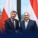 Zbigniew Ziobro przebywa obecnie w Budapeszcie. Na zdjęciu z Viktorem Orbanem (FB/orbanviktor)