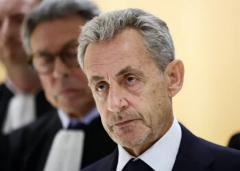 Nicolas Sarkozy. Fot. PAP/EPA/TERESA SUAREZ