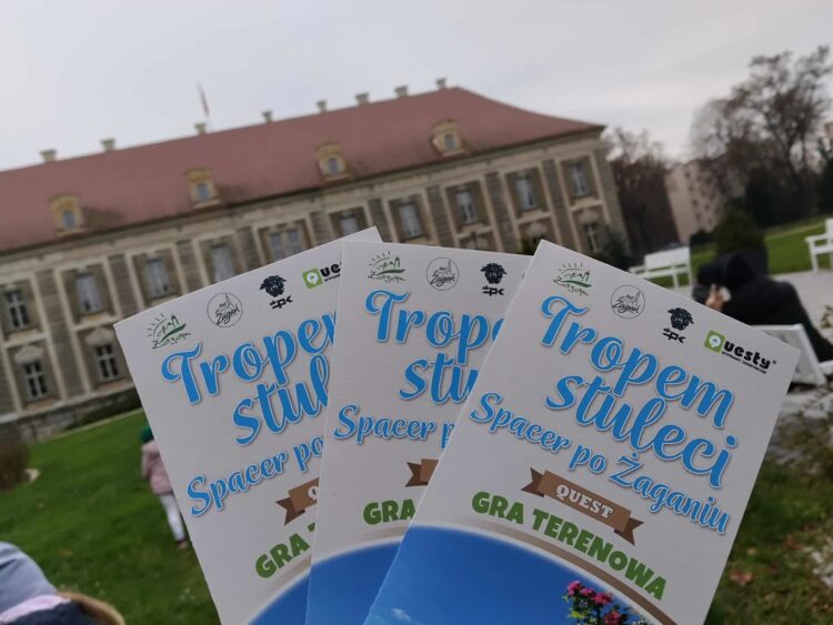 Lekcja historii podczas żagańskiej gry terenowej 9 fot. K.Gonera