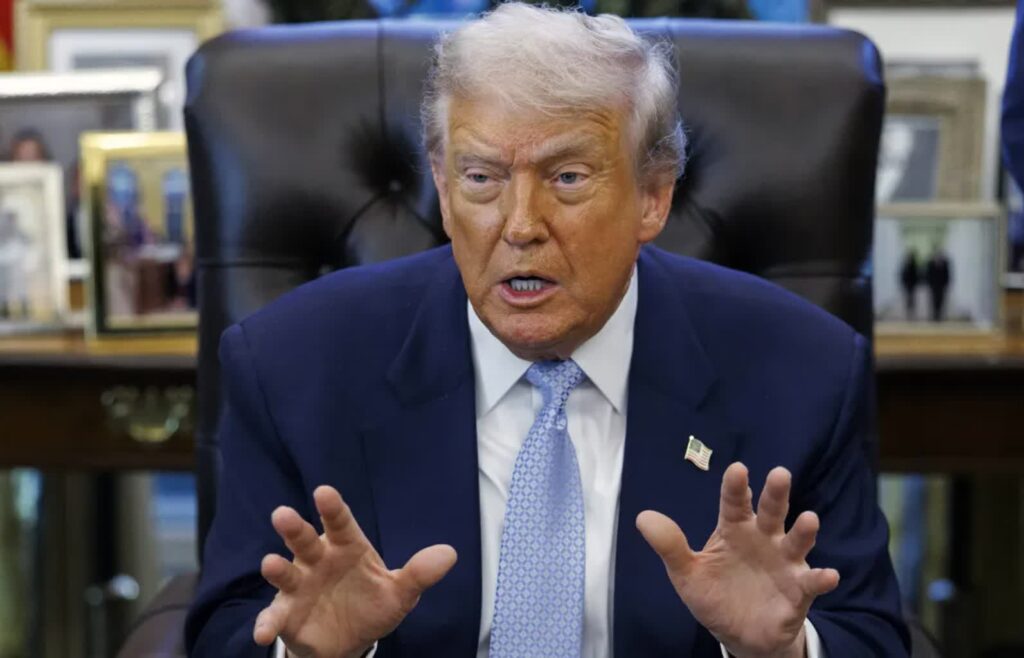 Prezydent USA Donald Trump. Fot. PAP/EPA/WILL OLIVER / POOL