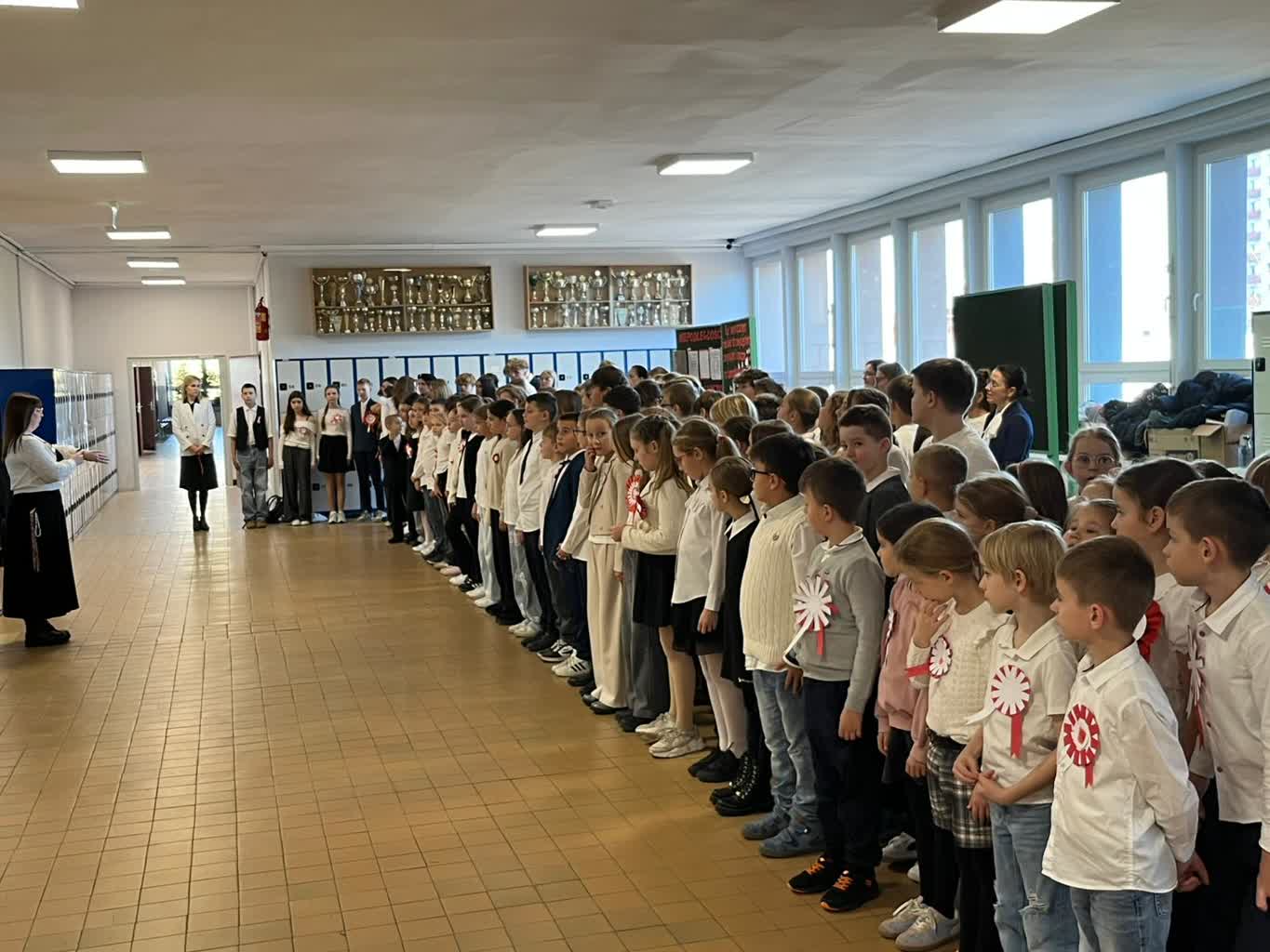 Zielonogórscy uczniowie uczcili Dzień Niepodległości Radio Zachód - Lubuskie