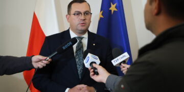 Minister rolnictwa i rozwoju wsi Stefan Krajewski (PAP/Paweł Supernak)