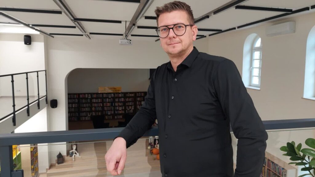 Biblioteka w Babimoście ma nowego dyrektora Fot.: A. Steciąg