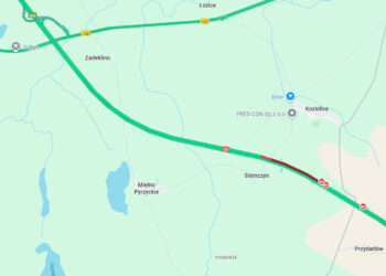 S-3 w stronę Szczecina nieprzejezdna Radio Zachód - Lubuskie