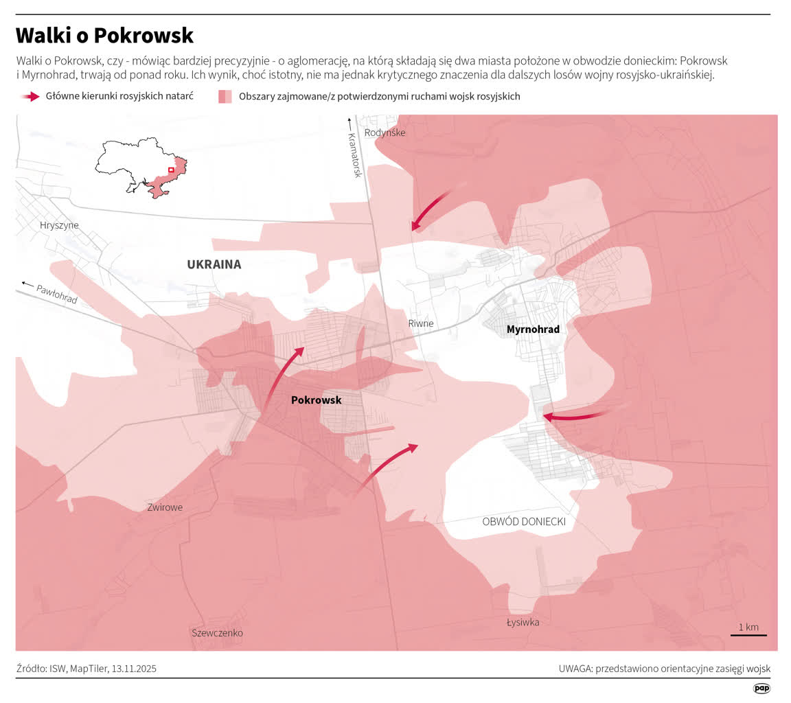 Twierdza Pokrowsk: czy jej upadek spowoduje załamanie frontu na Ukrainie?