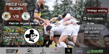 plakat meczowy: Facebook/Wataha Rugby Club Zielona Góra