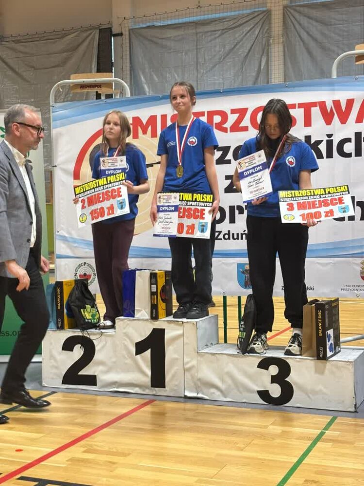 Strzelcy Gwardii na podium zawodów w Zduńskiej Woli Radio Zachód - Lubuskie