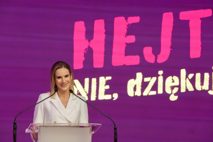 Pierwsza dama Marta Nawrocka. Fot. PAP/Grzegorz Momot