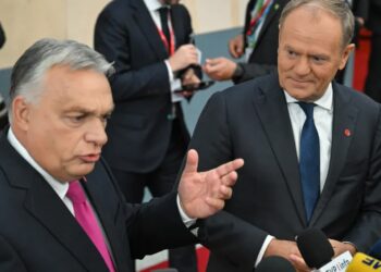 Viktor Orban i Donald Tusk Fot. PAP/Radek Pietruszka