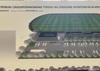 Stadion w Krzeszycach z problemami 12 mat. UG Krzeszyce