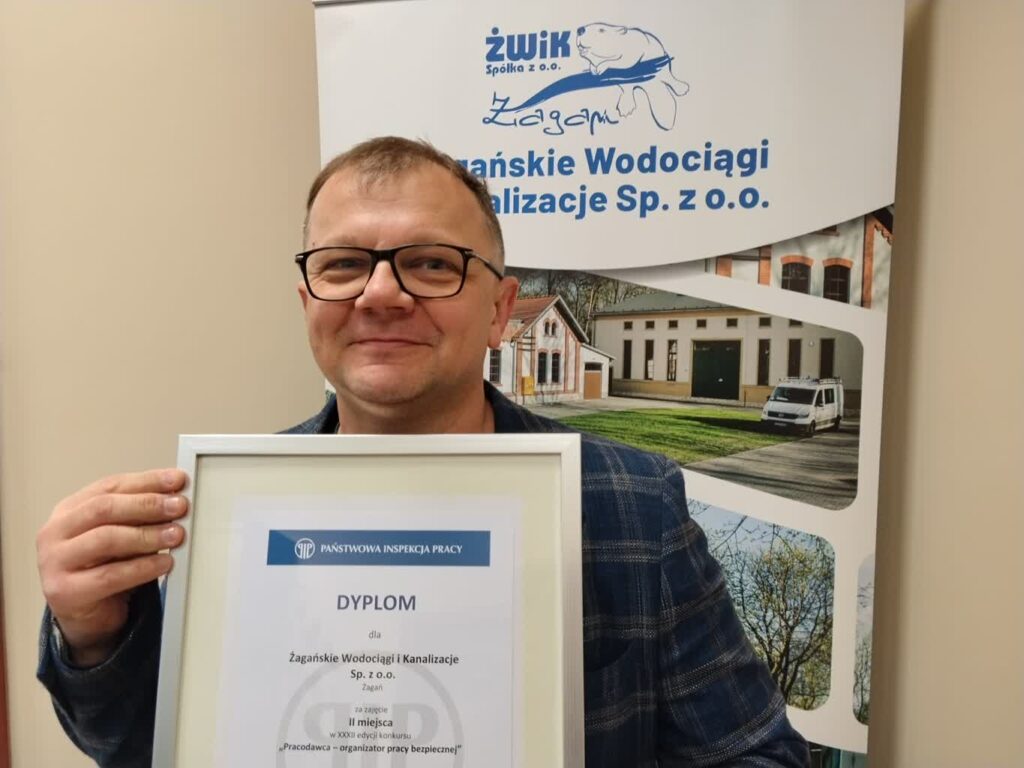 Żagański ŻWiK z nagrodą w konkursie fot. K.Gonera