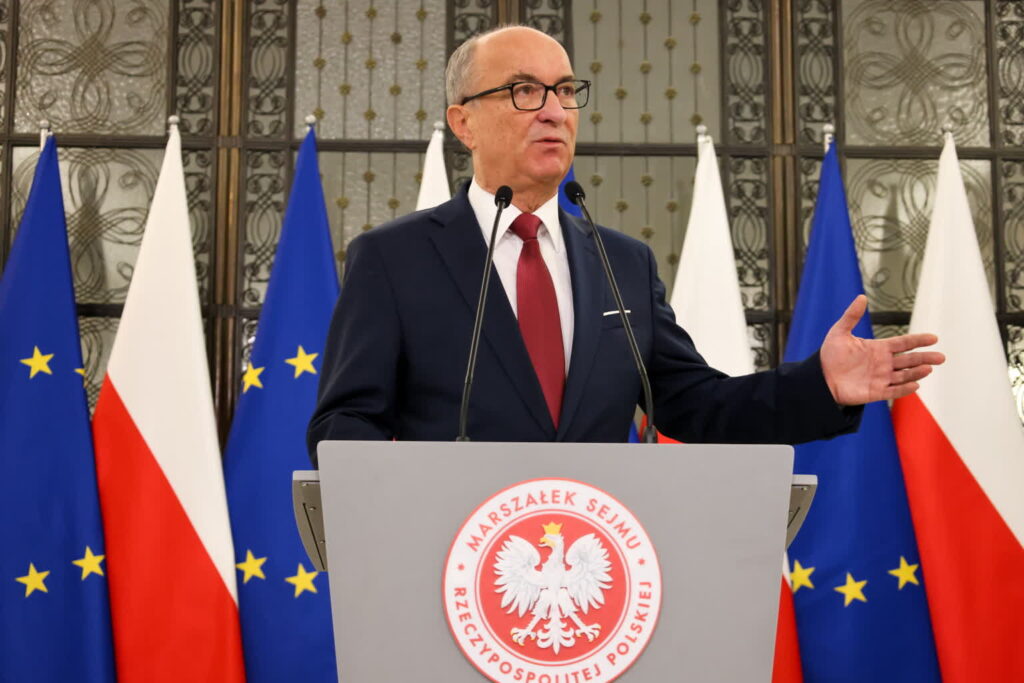 Marszałek Sejmu Włodzimierz Czarzasty. Fot. PAP/Albert Zawada