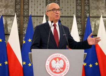 Marszałek Sejmu Włodzimierz Czarzasty. Fot. PAP/Albert Zawada