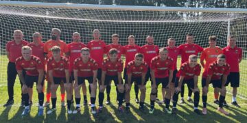 Bóbr zrealizował cel minimum na jesień fot. materiały LKS Bóbr Bobrowice