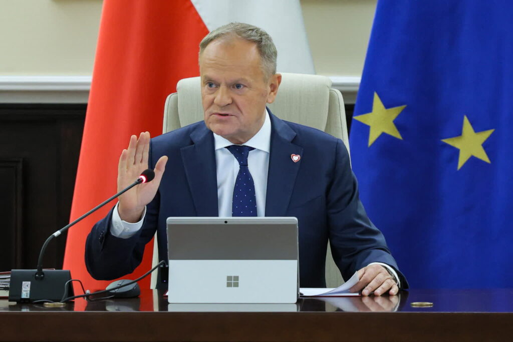 Premier chce utajnić piątkowe posiedzenie Sejmu Donald Tusk (PAP/Rafał Guz)