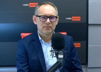 Konrad Antkowiak burmistrz Wschowy Radio Zachód - Lubuskie