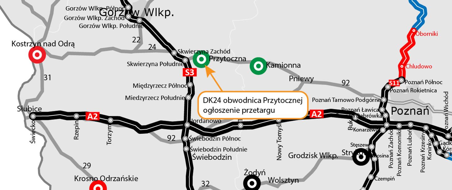 GDDKiA ogłasza przetarg na zaprojektowanie i budowę obwodnicy Przytocznej 13 GDDKiA ogłasza przetarg na zaprojektowanie i budowę obwodnicy Przytocznej Radio Zachód - Lubuskie