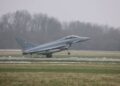 Od soboty niemieckie Eurofightery będą patrolować polskie niebo w ramach misji NATO 12 Fot. x.com/NATO_AIRCOM