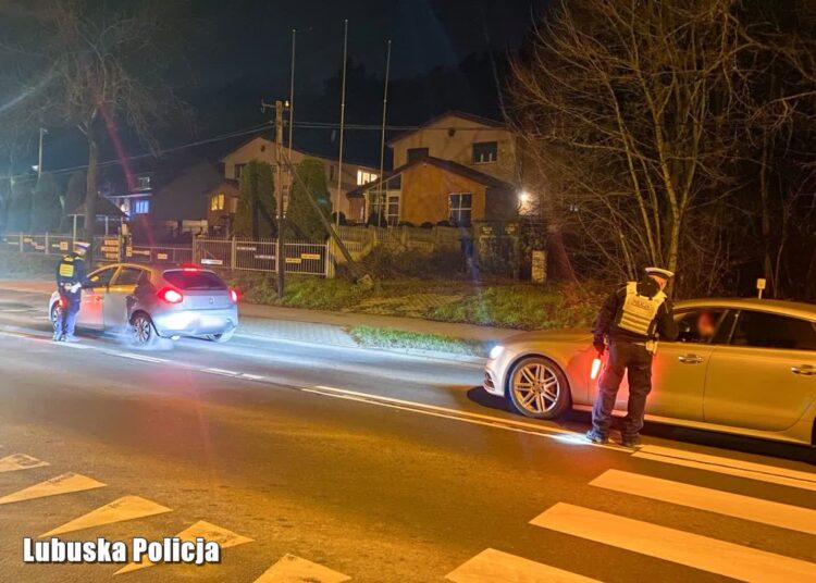 Piętnastu pijanych kierowców w jeden wieczór Radio Zachód - Lubuskie