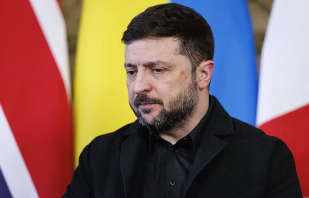 Wołodymyr Zełenski Fot. PAP/EPA/TOLGA AKMEN