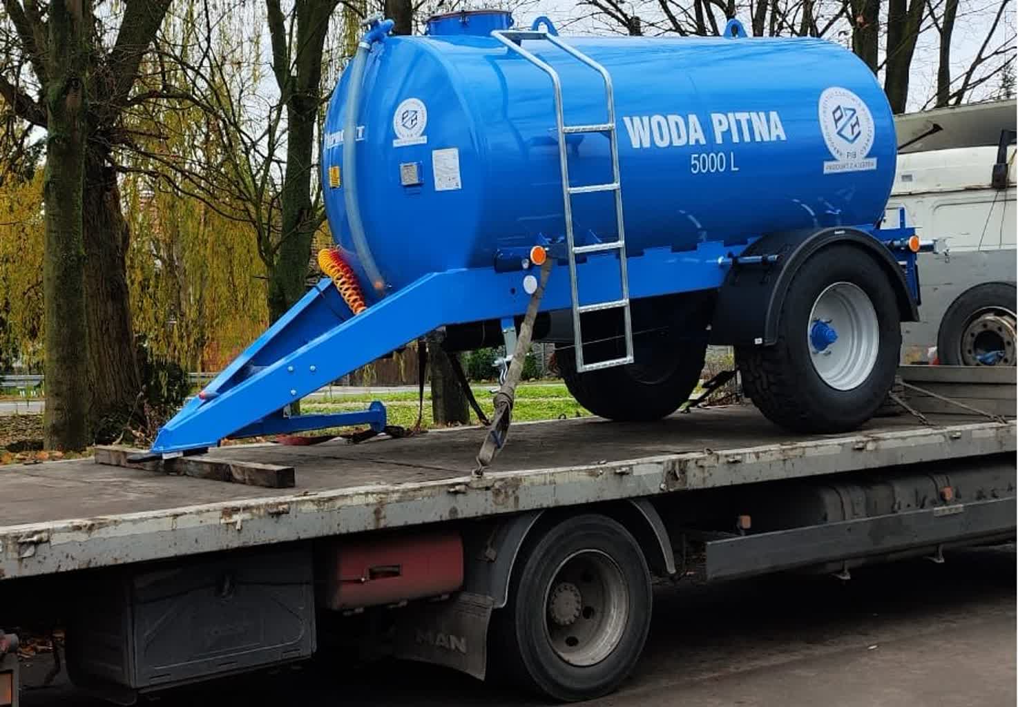 Beczkowóz dla OC w Maszewie