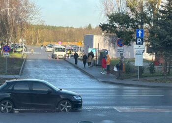 Jest osoba do pomocy. Kolejki przy szpitalnych parkingach nieco mniejsze 13 Jest osoba do pomocy. Kolejki przy szpitalnych parkingach nieco mniejsze Radio Zachód - Lubuskie