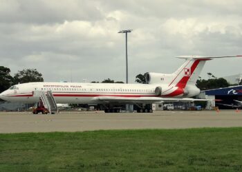 Polski samolot Tu-154M nr boczny 101. Fot. Wikipedia