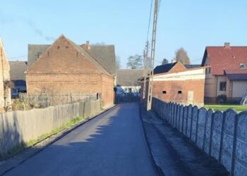 Drogowe remonty gminy Maszewo 11 Rybaki - nowa droga. Fot. UG Maszewo