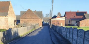 Rybaki - nowa droga. Fot. UG Maszewo