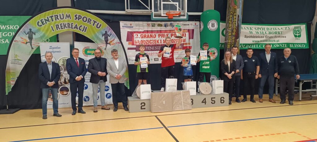 M. Grocholski wygrał turniej GPP młodzików w tenisie stołowym Radio Zachód - Lubuskie
