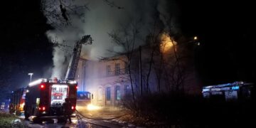 fot. Facebook: Ochotnicza Straż Pożarna w Lesznie Górnym