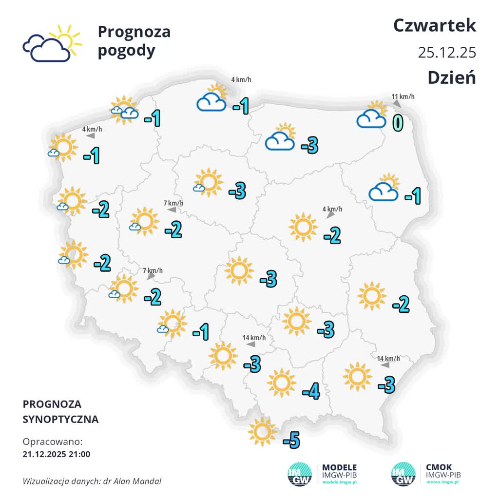 Pogoda przed świętami. Co zapowiadają synoptycy? A w Boże Narodzenie? 15 SYNOP_PPROG_S_2_D_1766620800_1766347892.webp