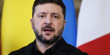 Wołodymyr Zełenski (PAP/EPA/TOLGA AKMEN / POOL)